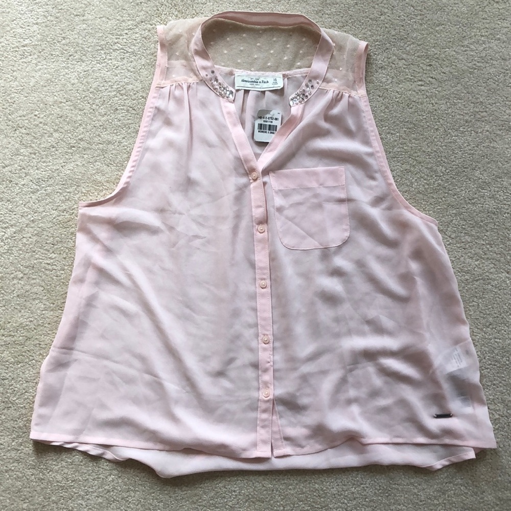 Abercrombie and Fitch Pink Top